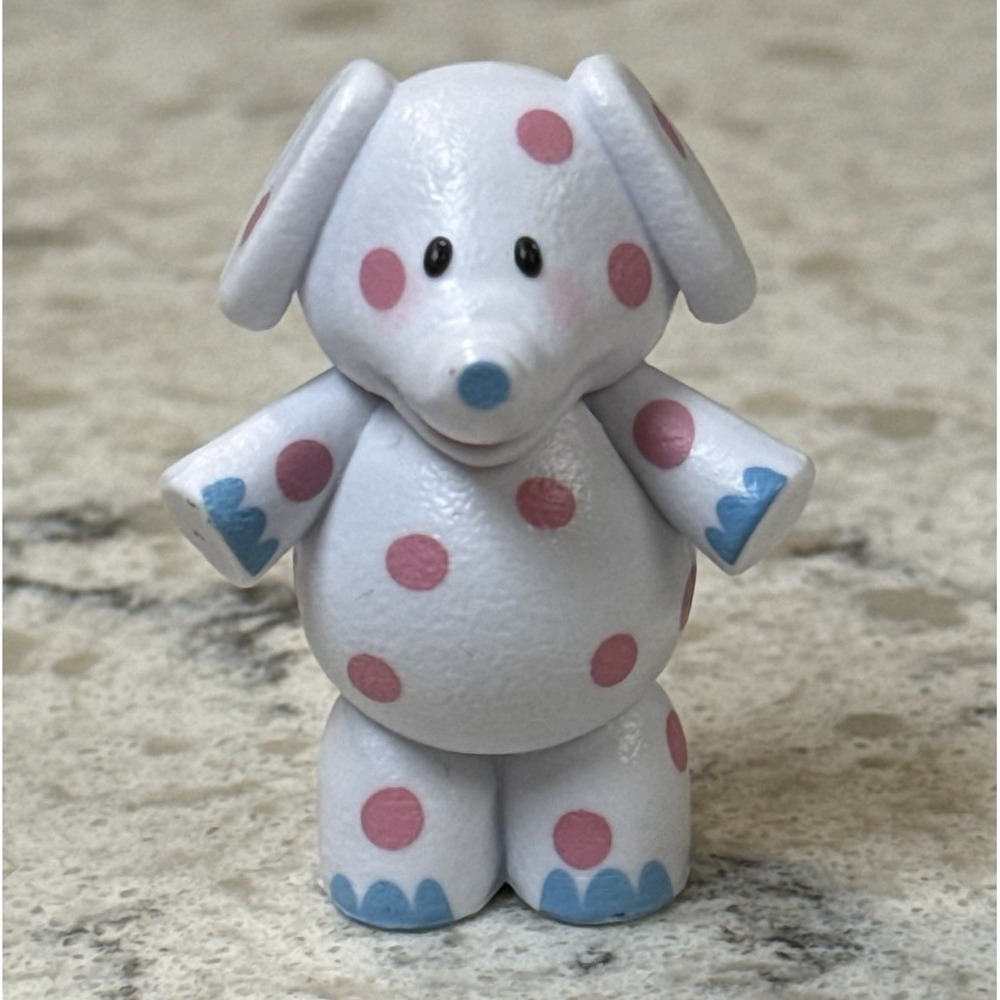 Just Play Rudolph Red Nosed Reindeer Misfit Elephant Polkadot Christmas Figure